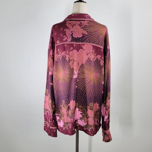 FREE PEOPLE / WTF sleep shirt top Sz XS NEW - Picture 6 of 9